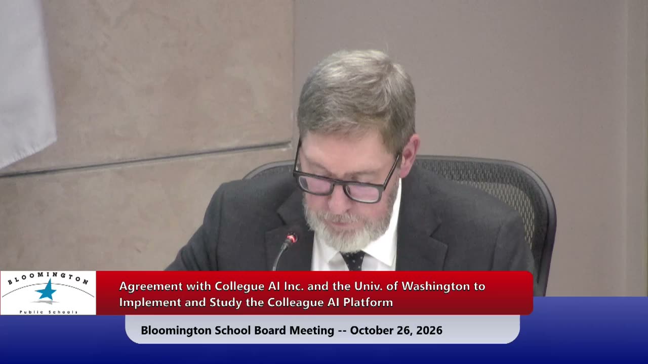 Colleague AI: Bloomington schools approve teacher pilot