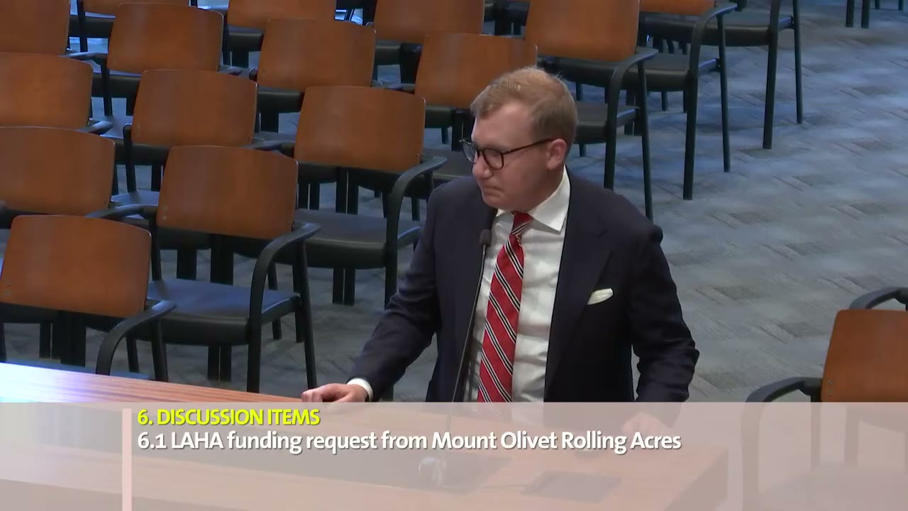 HRA weighs $85,240 request from Mount Olivet Rolling Acres for group-home repairs, defers decision