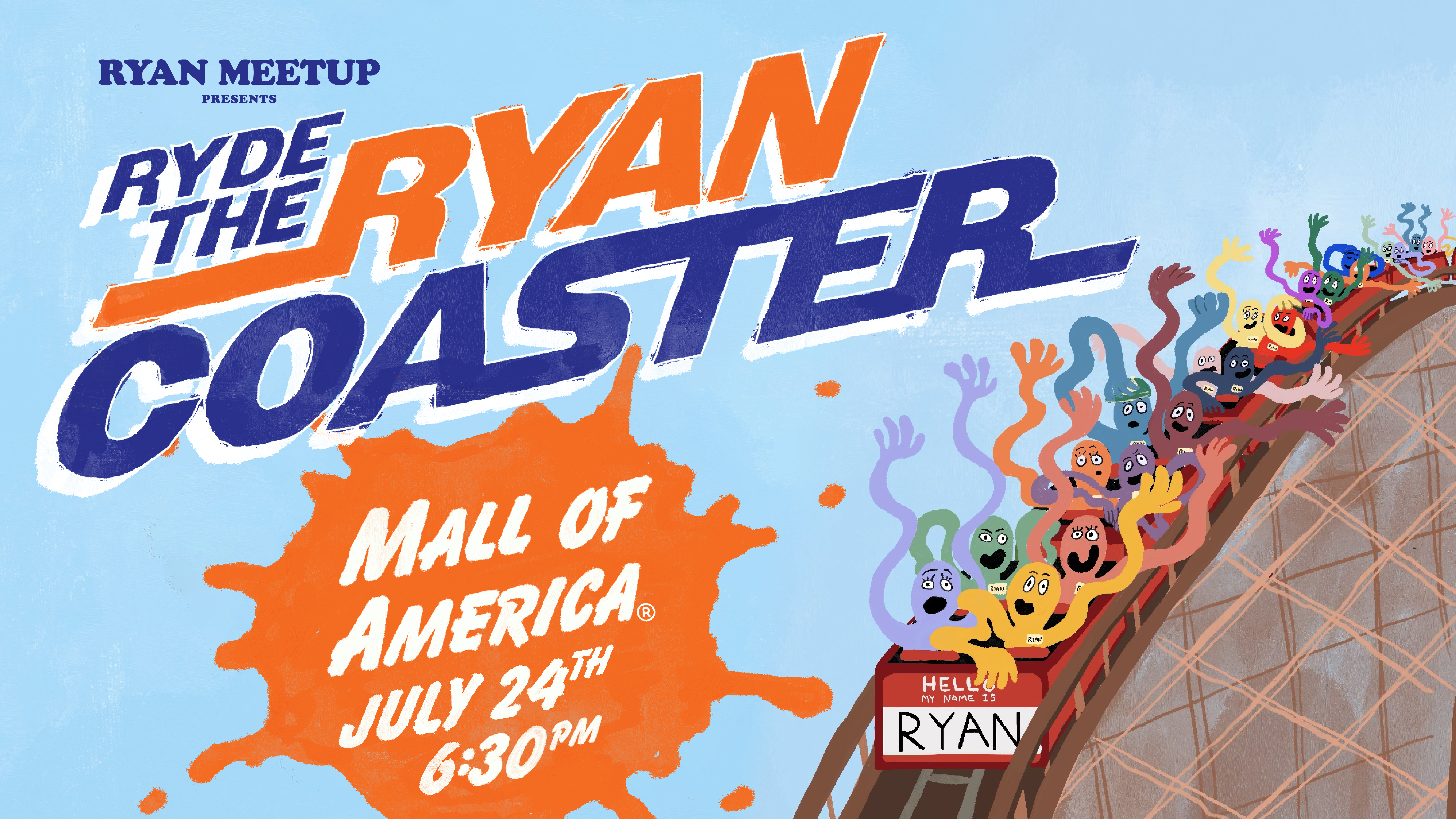 Every Ryan in Minnesota Is Invited to Ride a Roller Coaster at Mall of America